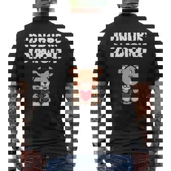 Chéri Nounours D'amour Coupleaint-Valentin Mignon Nounours T-shirt imprimé au dos - Cadeauxyz