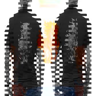 Cheval De Feu Du Nouvel An Chinois 2026 Festival Du Zodiaque Lunaire T-shirt imprimé au dos - Cadeauxyz