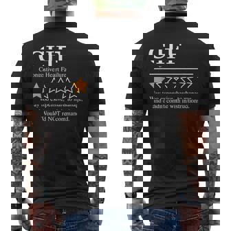 Chf Warrior Nftw Congestive Heart Failure Disease Awareness Men's T-shirt Back Print - Thegiftio