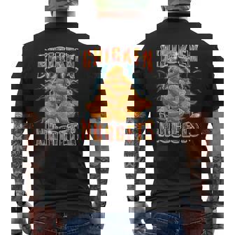 Chicken Nuggets Bootleg Rap Hardcore Music Rock Lover Tank Top Men's Back Print T-Shirt | Mazezy