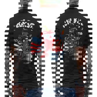 Chili Cook Off Chili King Chili Cookoff Chili Cookout Men's T-shirt Back Print - Thegiftio