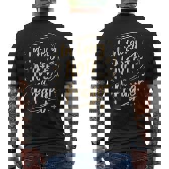 Choral Music Religious Singing Faith-Based Music Jesus Choir Men's Back Print T-Shirt | Mazezy