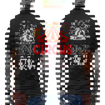 Circus Crew Carnival Staff Costume Circus Theme Party Men's T-shirt Back Print - Thegiftio