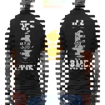 Citation Humour Canard Mignon Grognon Drole Tu Te Calmes T-shirt imprimé au dos - Cadeauxyz