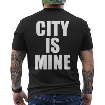 City Is Mine Men's T-shirt Back Print - Thegiftio UK