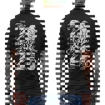 Class Of 2026 Volleyball Senior 2026 Back To School Men's T-shirt Back Print - Monsterry