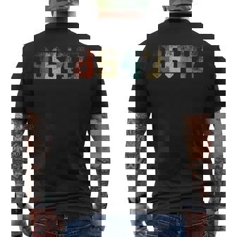 Classic Vintage 80S Style 86 47 4Th Of July Grunge No Kings Men's T-shirt Back Print | Seseable CA