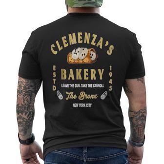 Clemenza Bakery Food Men's T-shirt Back Print - Thegiftio UK