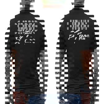 Climbing And Tacos Rock Climbing Gear Christmas Tank Top Men's Back Print T-Shirt | Mazezy