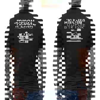 Cnc Operator Programmer Cnc Machinist メンズTシャツ バックプリント - Kawaiitshirt