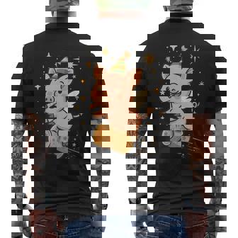 Cochon Nouvel Anol Bouchoncène Étoile Illustration T-shirt imprimé au dos - Cadeauxyz