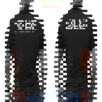 Collegearsity Camiseta Hombre Estampado Espalda - Regaloses