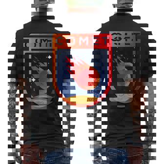 Comet コメット 宇宙 スノーボール 宇宙 トラベラー 隕石 コメット メンズTシャツ バックプリント - Kawaiitshirt