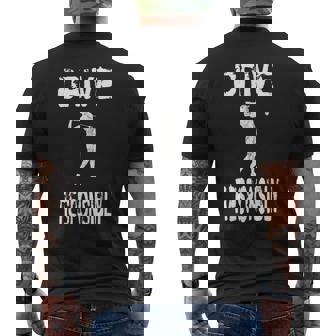 Conduce Responsablemente Divertido Golf Golf Golf Course Club Team Camiseta Hombre Estampado Espalda - Regaloses