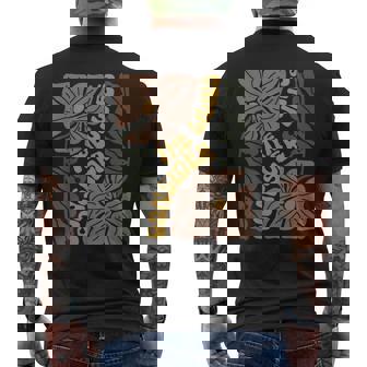 Consider The Lilies Boho Floral Christian Religious Bible Men's T-shirt Back Print | Seseable FR