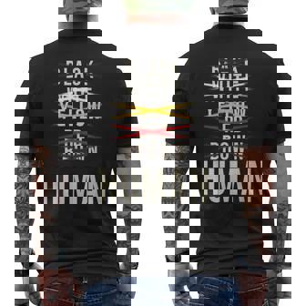 Contre Le Racisme Contre La Droite Contre Les Nazis La T-shirt imprimé au dos - Cadeauxyz