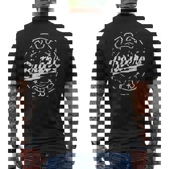 Cool Brothers Club Emblem Best Brother Men's T-shirt Back Print | Seseable CA