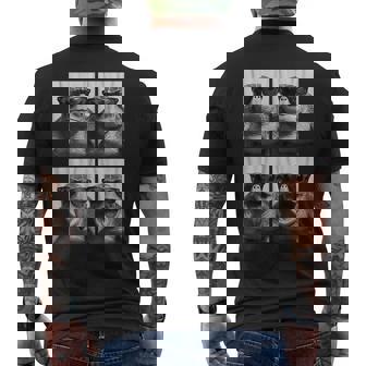 Cool Sea Turtles Sunglasses Ocean Animal Meme Selfie Booth Men's T-shirt Back Print - Monsterry