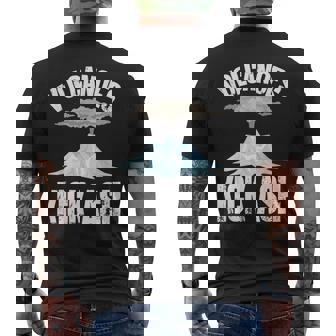 Coololcano メンズ レディース キッズ 火山灰 火山愛好家 メンズTシャツ バックプリント - Kawaiitshirt