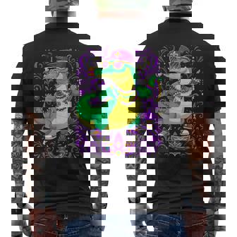 Costume D'alligator Mardi Gras Drôle Mardi Gras Carnaval Gator T-shirt imprimé au dos - Cadeauxyz