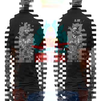 Costume De Musique Believer Drums Pour Jésus Et Les Amateurs De Rock T-shirt imprimé au dos - Cadeauxyz