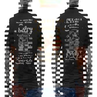 Country Golf Southern Cowgirl Golfing Country Club Golfer Men's T-shirt Back Print - Monsterry