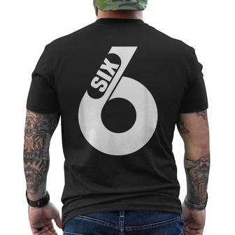 Couple 6 7 Costume Duo Costume 6Th Birthday 6 Years Fun Men's T-shirt Back Print - Thegiftio UK