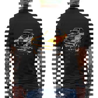 Courses Deoitures Classiques Muscle Car T-shirt imprimé au dos - Cadeauxyz