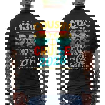 Cousin Cruise 2026 Making Memories Together Men's T-shirt Back Print | Seseable FR