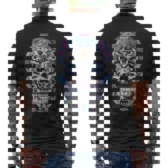 Crâne Enucre Calavera Dia De Los Muertos Jour Des Morts T-shirt imprimé au dos - Cadeauxyz
