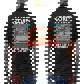 Crevette Animalpirituel Crevette T-shirt imprimé au dos - Cadeauxyz