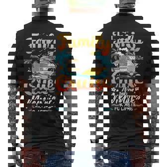 Cruise Party Vacation Trip Family Matching Outfit Family Cruise 2025 Summer Vacation Men's T-shirt Back Print | Mazezy