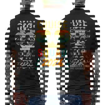 Cruise Squad 2026 Family Vacation Matching Group Summer Men's T-shirt Back Print | Seseable FR