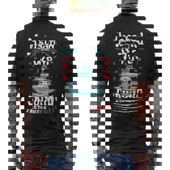 Cruise Travel Husband Wife Cruise Partner For Men's T-shirt Back Print | Mazezy