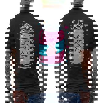 Cute Soda Pop Can Men's T-shirt Back Print | Seseable CA