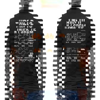 Cycling Bicycle Rider Road Bike Racer Cyclist Joke Men's Back Print T-Shirt | Mazezy