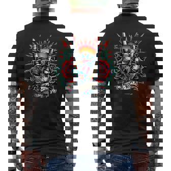 Da Donna Classico Anni '80 Rock Band Retrò Festa Musica Fantile T-shirt da uomo con stampa posteriore - Novitaregali