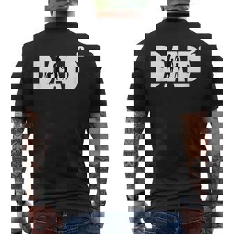 Dad High 2 Padre Día Del Padre Con 2 Niños Camiseta Hombre Estampado Espalda - Regaloses