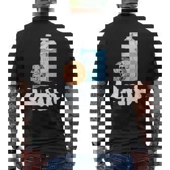 Dada Cookies Milk Sweet One 1St Birthday Family Matching Men's T-shirt Back Print | Seseable FR