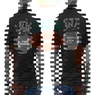 Dada Touchdown American Football Game Day Family Matching Men's T-shirt Back Print - Thegiftio