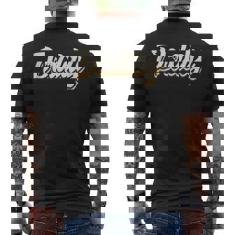 Daddy Bear Gay Pride Lgbt Bear Flag Men's T-shirt Back Print - Monsterry