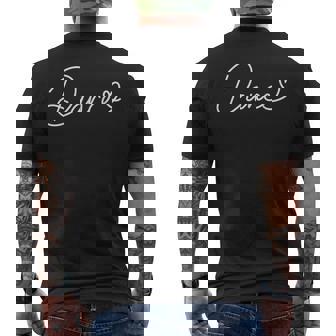 Dance Heart Dancing Dancer Men's T-shirt Back Print | Mazezy