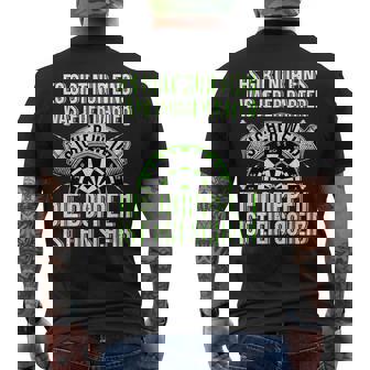 Dartpruch Dartspieler Darts Doppel 1 Darten 180 T-Shirt mit Rückendruck - Seseable