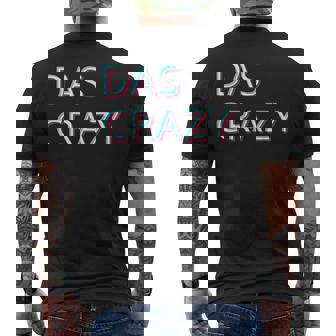 Das Crazy Jugendwort 2025 Lustiges Trendpruch Nager T-Shirt mit Rückendruck - Geschenkecke