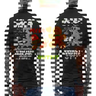 Das Ist Mein Weihnachtsoutfit Weihnachts Plätzchen T-Shirt mit Rückendruck - Seseable