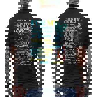 For My Daughter In Heaven Memory Missing Daughter In Heaven Men's T-shirt Back Print - Thegiftio