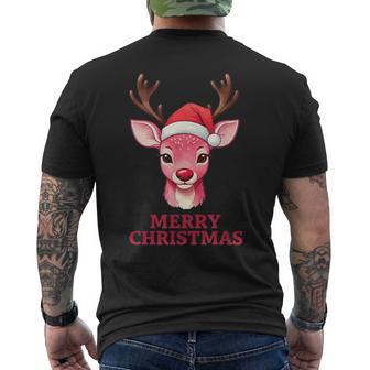 De Noël Avec Un Joli Renne Cadeau Amusant De Noël T-shirt imprimé au dos - Cadeauxyz