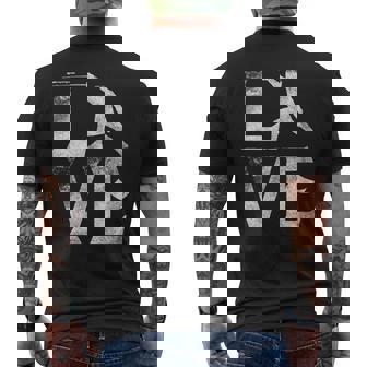 Deable De Esgrima De Amor Regalos De Esgrima De Ropa Dealla Camiseta Hombre Estampado Espalda - Regaloses