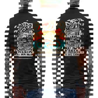 Deebo's Bike Rentals Beach Cruisers 90S Pop Culture Men's T-shirt Back Print - Monsterry