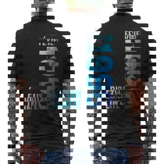 Depuis Février 1996 Année 1996 Retro 1996 Édition Limitée T-shirt imprimé au dos - Cadeauxyz